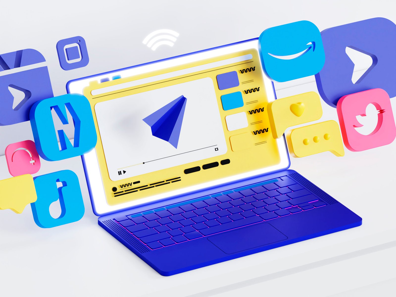 communication-social-media-icons-laptop-device